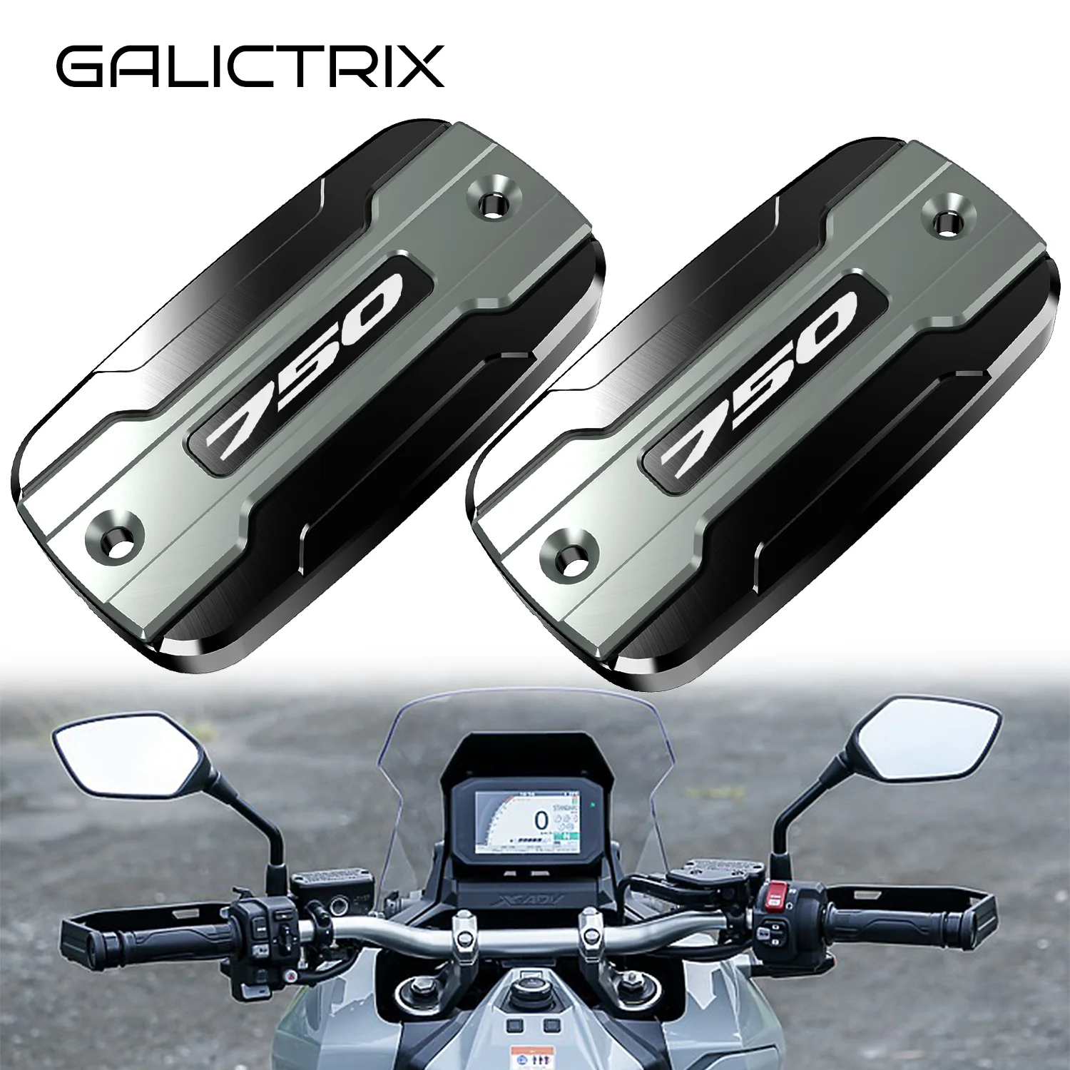 

For HONDA XADV 750 X-ADV 750 X ADV 300 750 1000 2017-2025 Motorcycle Accessories Front Brake Fluid Reservoir Cover Filler Cap