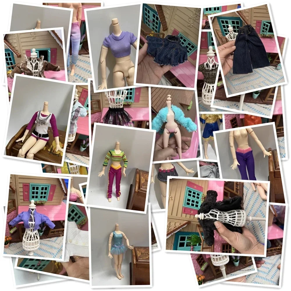 30cm doll Clothes for Monster High School Doll for licca Clothes Skirt Suit Replacement Play Clothes for 1/6 Doll