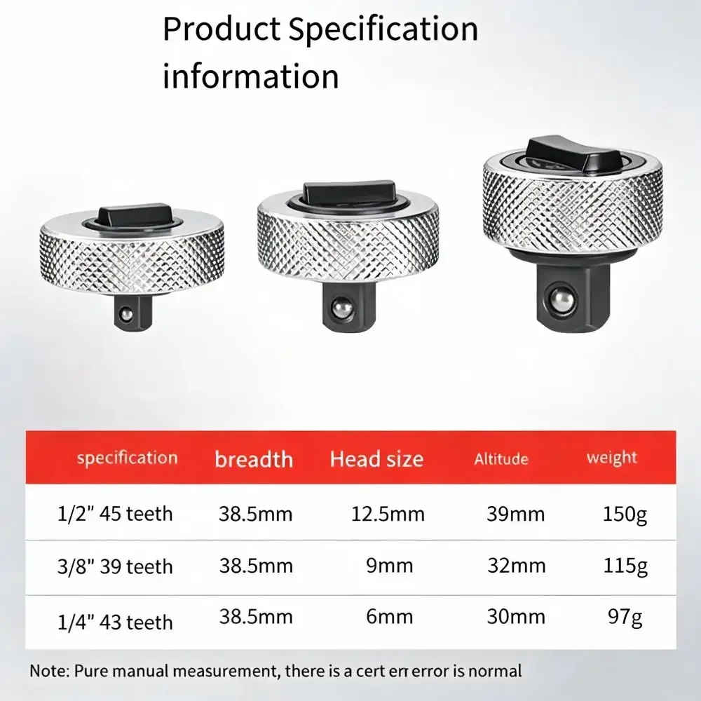3Pcs Mini Ratchet Socket Wrench Set,1/4