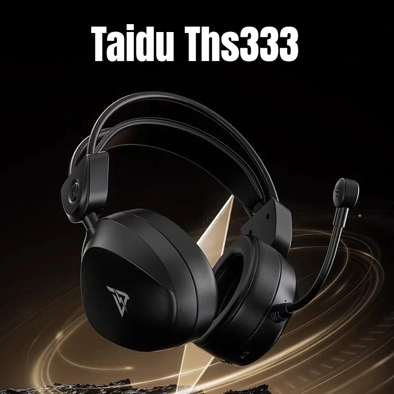 Taidu Ths333 Wireless Bluetooth Headphone 222g Lightweight Headset Long Battery Life Ergonomic Design Accessories FPS PC Gift