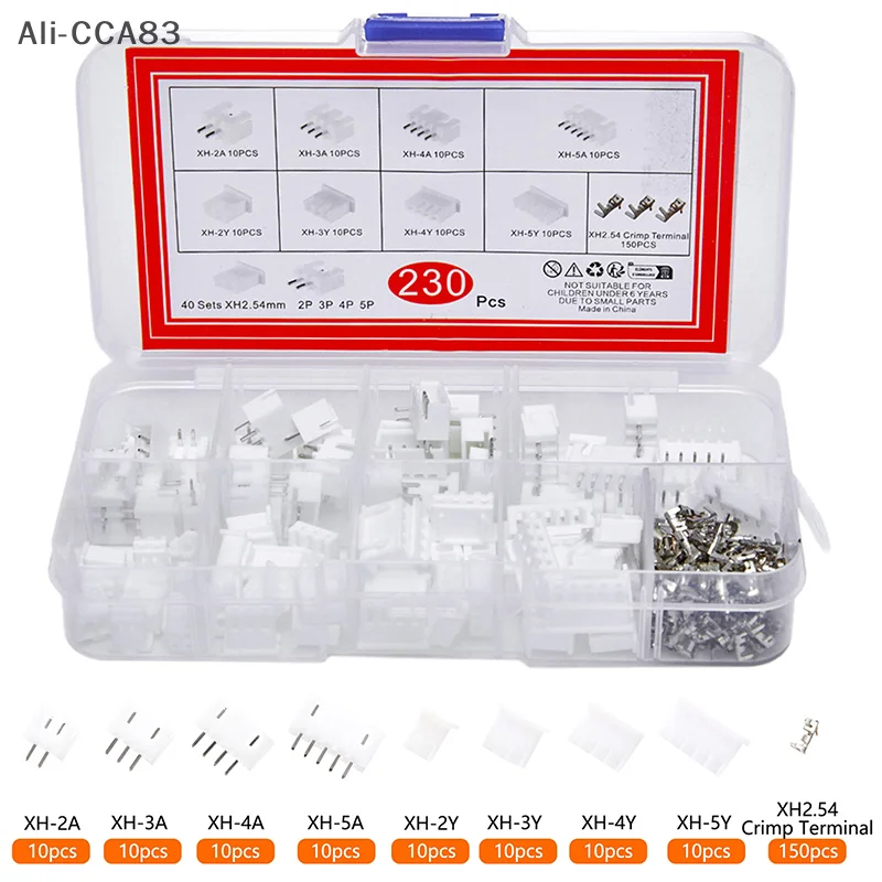230Pcs XH2.54 PH2.0… - image