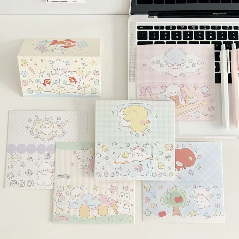 2024 Original Cute Puppy Fold Practical Big Card Head Star Accessory Gift Out of Card Packaging Card Packing Materials