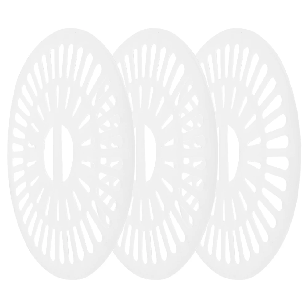 

3PCS Washer Accessories Durable Thickened Inner Cover for Automatic Semi Spin Cap White Plastic Compatibility Wide Applicability