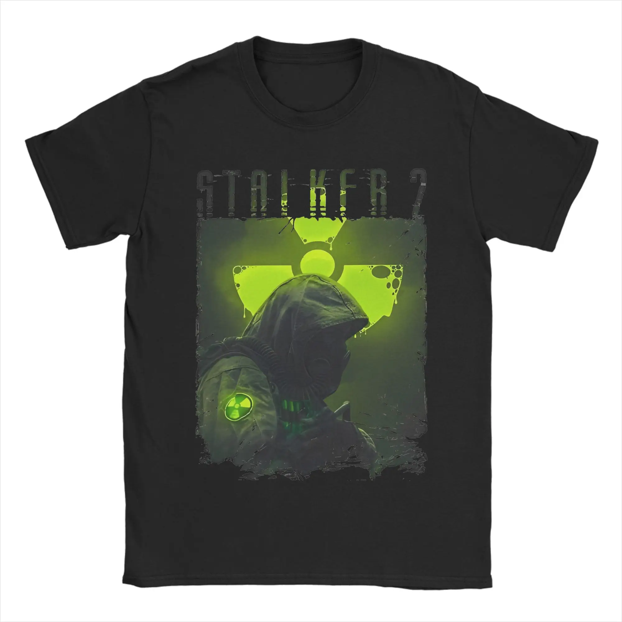 Toxic STALKER 2- Heart of Chernobyl 2024 T Shirt Pure Cotton Crazy T-Shirt Crew Neck  Tees Short Sleeve Tops Plus Size