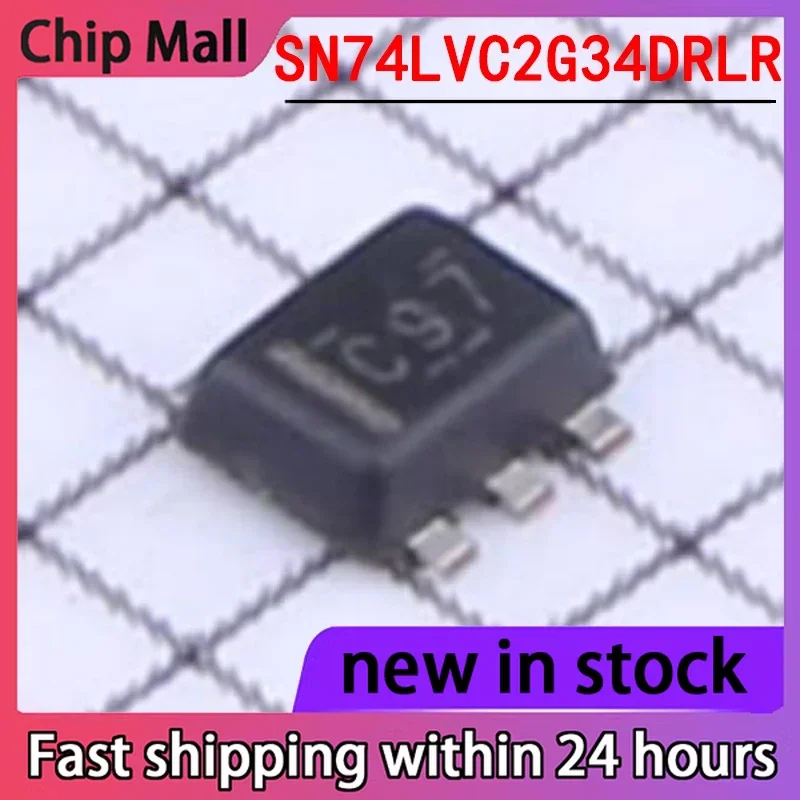10PCS New SN74LVC2G34DRLR Package SOT-563 Buffer/driver/transceiver