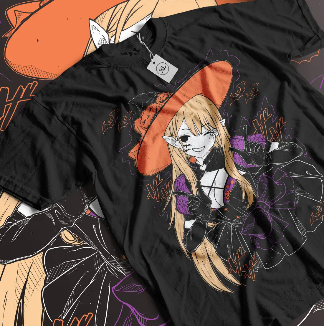 Marin Kitagawa T-Shirt My Dress Up Darling Girl Anime Hallowen Shirt All Size