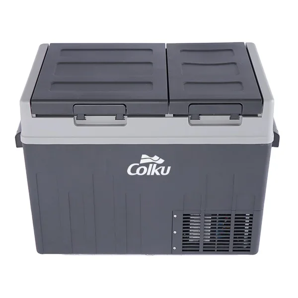 

Colku TF36D Truck Refrigerator Fridge Compressor 12V Dual Zone Box 36L Car Freezer With Double Door