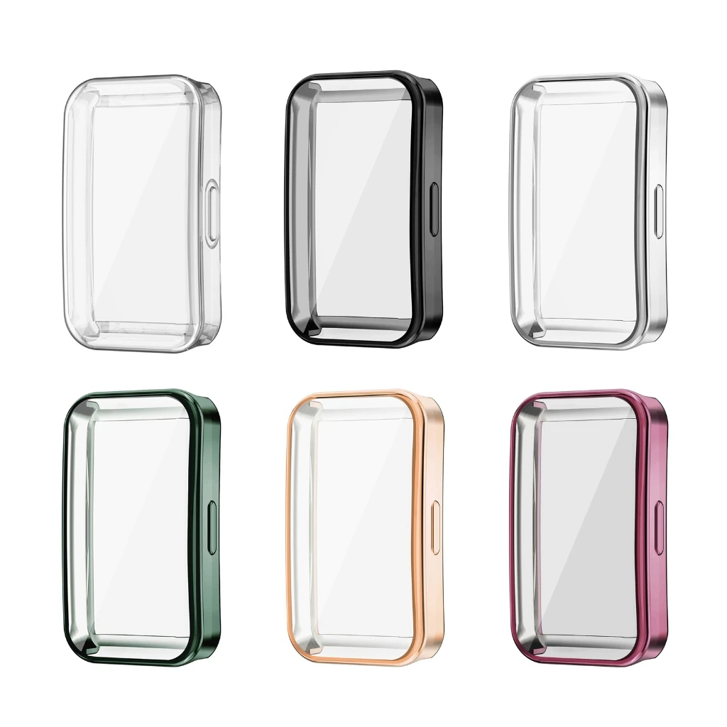 

1 шт. подходит для Band 8 Smartwatch, защитный чехол-бампер, легкий мягкий корпус, защитный противоударный чехол