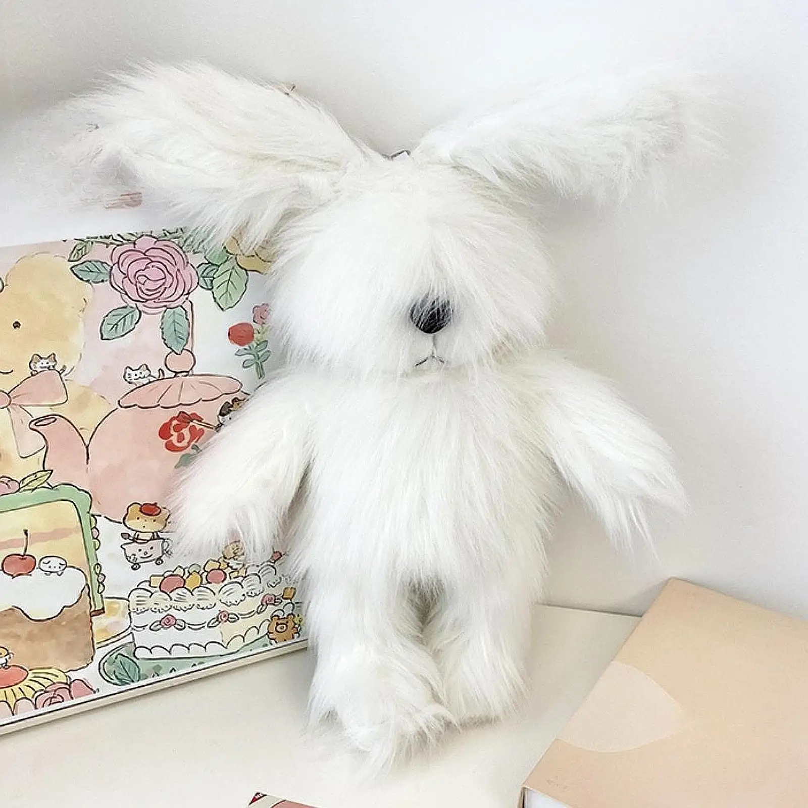 Simpatico zaino da viaggio in peluche per ragazze, donne, appuntamenti, pendolarismo