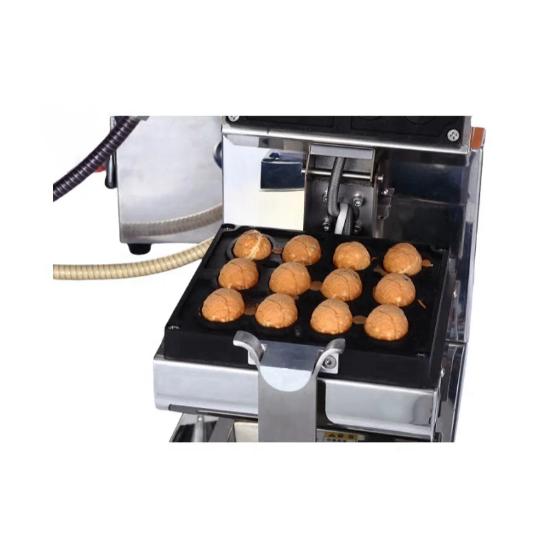 Máquina comercial de llenado y gofres de nueces, equipo de lechada de donuts y pasteles para tiendas de refrigerios