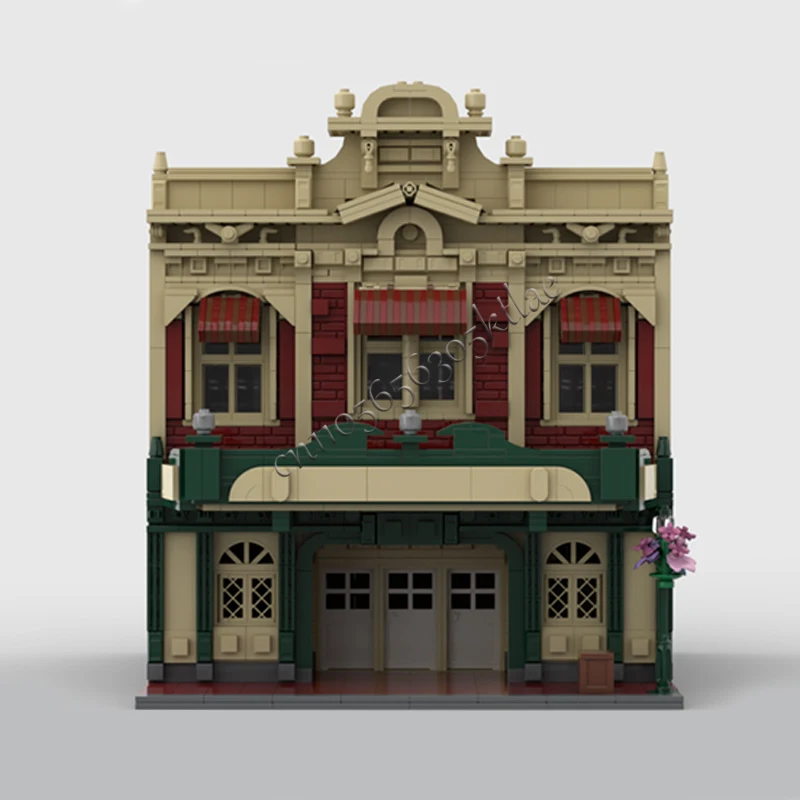 1772 PCS Scena di strada cittadina Abbigliamento di moda di strada principale MOC Personalizza Building Block modulare Regalo giocattolo di Natale educativo fai da te