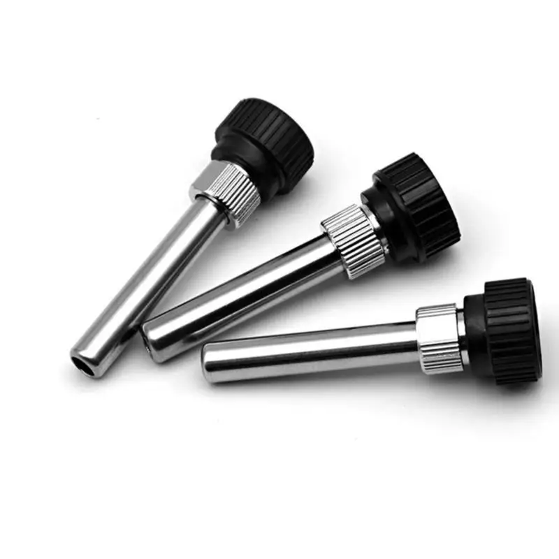 1Set Socket+nut+electric Wood Head Soldering Station Iron Handle Accessories For 936 Iron Head Cannula Iron