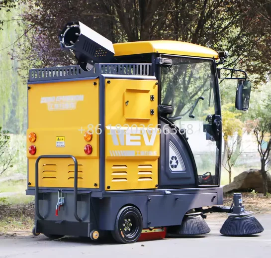 Customized High Efficiency Five-Brush Road Sweeper Quality Enclosed Cleaning Sweep Machine