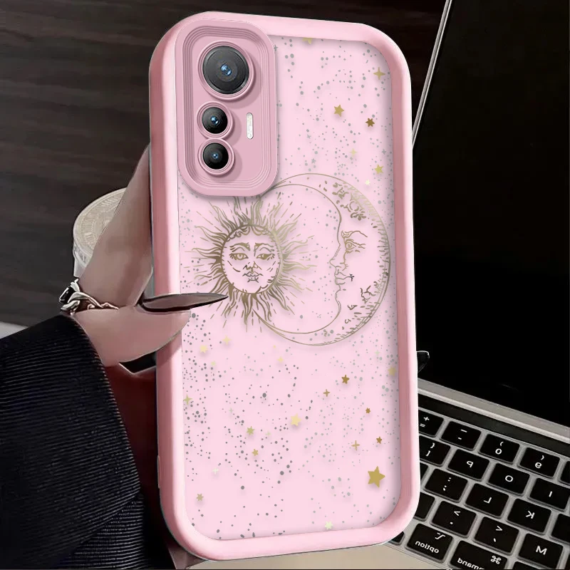 Etui Sun God Moon God Eye Case dla Xiaomi 14T 13T 12T 11T 13 12 11 Lite 5G NE POCO X6 X5 F6 F5 F3 X4 GT X3 NFC M5S C65 M6 Pro Cover