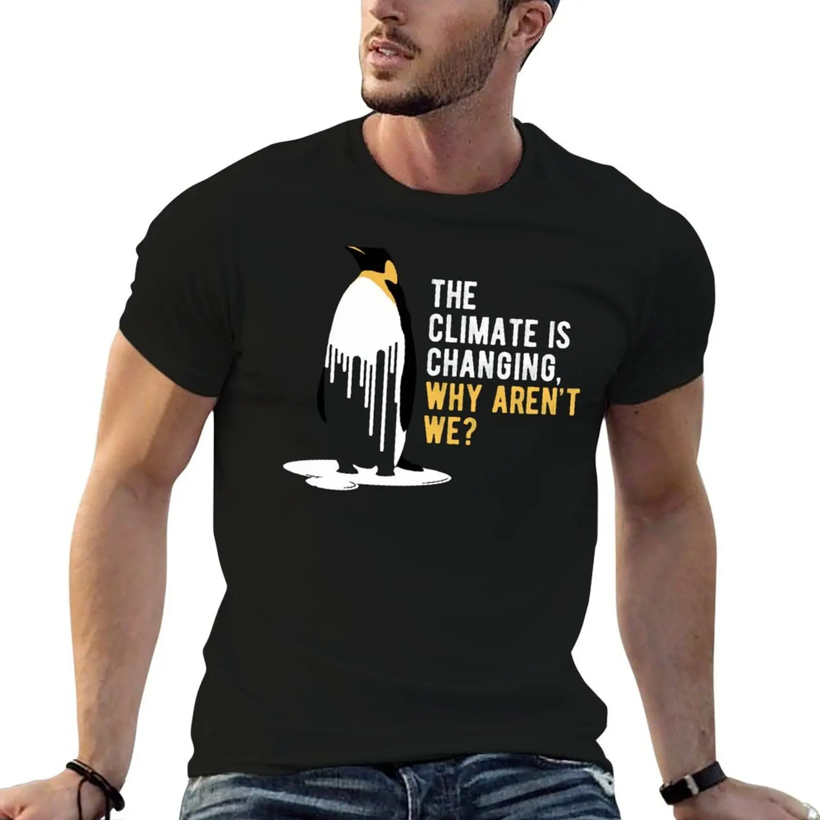 

CLIMATE ACTION NOW STOP GLOBAL WARMING T-Shirt t shirt man luxury t shirts for man cotton funny T-Shirt