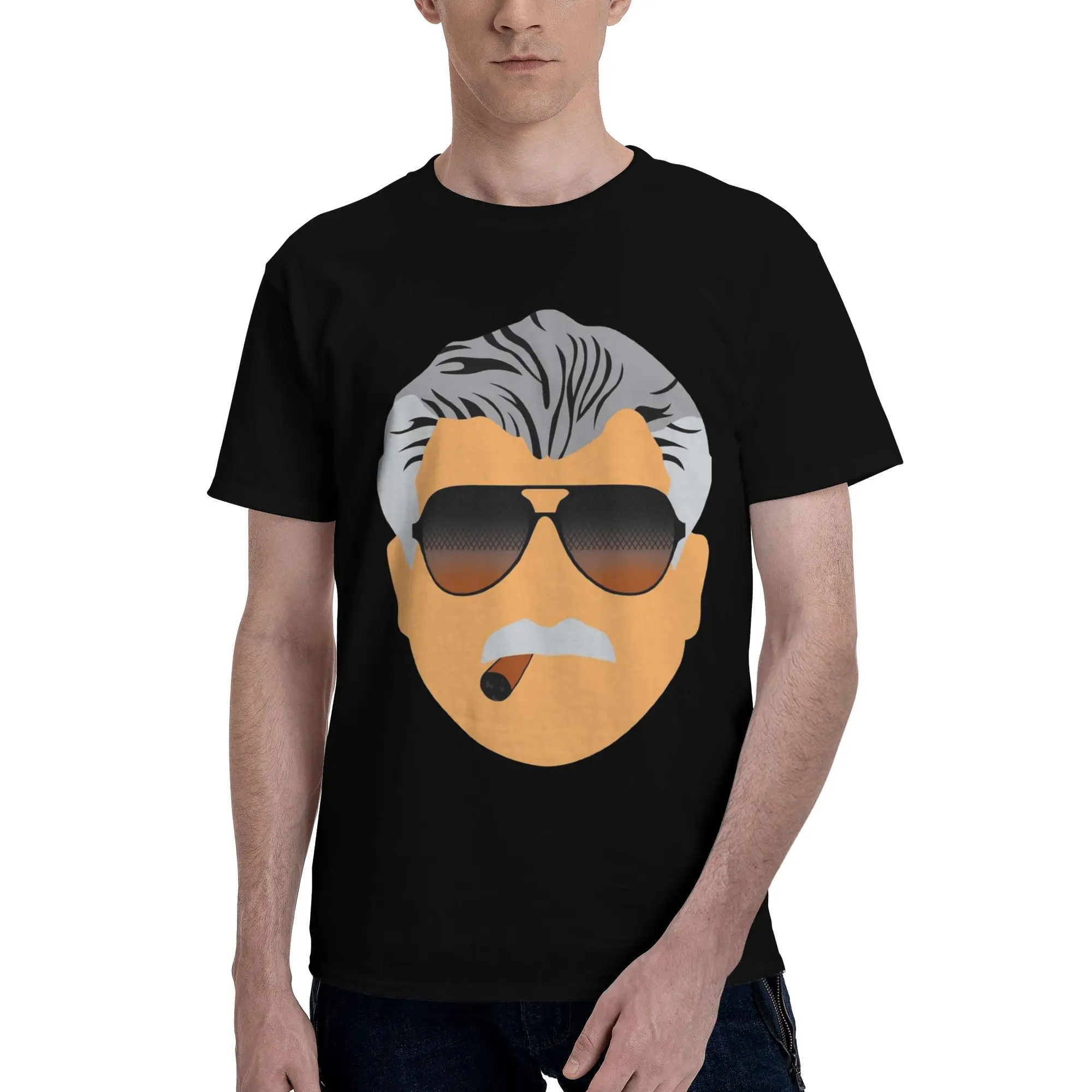 Men Women Graphic Printed RIP Mike Ditka   Tee T Shirt 100% Cotton  T-shirts Clothes