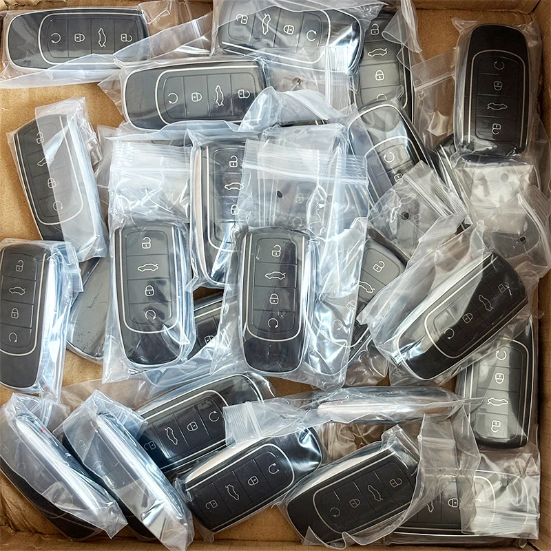 TXK039004 For Chery Tiggo Smart Remote Car Key 4 Button 434MHz 4A Chip With Blade P/N 804000228AA