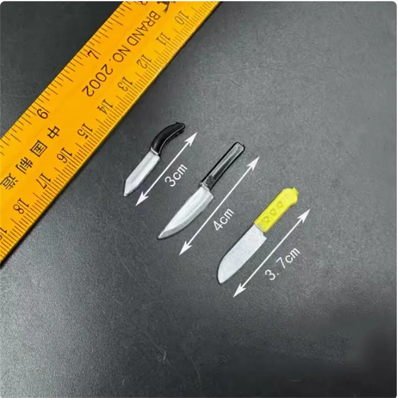 1/6 Scale Soldier Scene Accessories Mini Knife Dagger Plastic Model Fit 12'' Action Figure Body In Stock