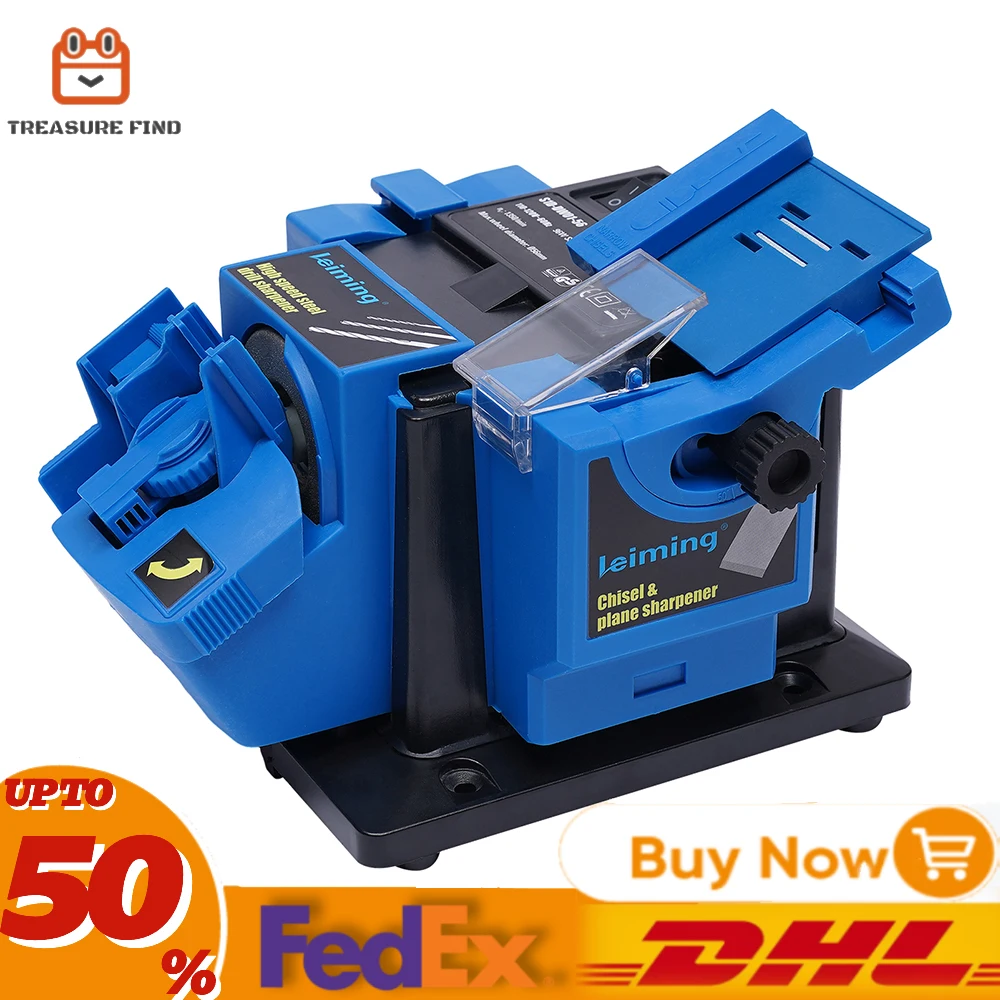 Elétrica Multipurpose Sharpener Ferramenta de Moagem Faca Scissor Drill Sharpening Machine Inclui Rebolo e Bancada