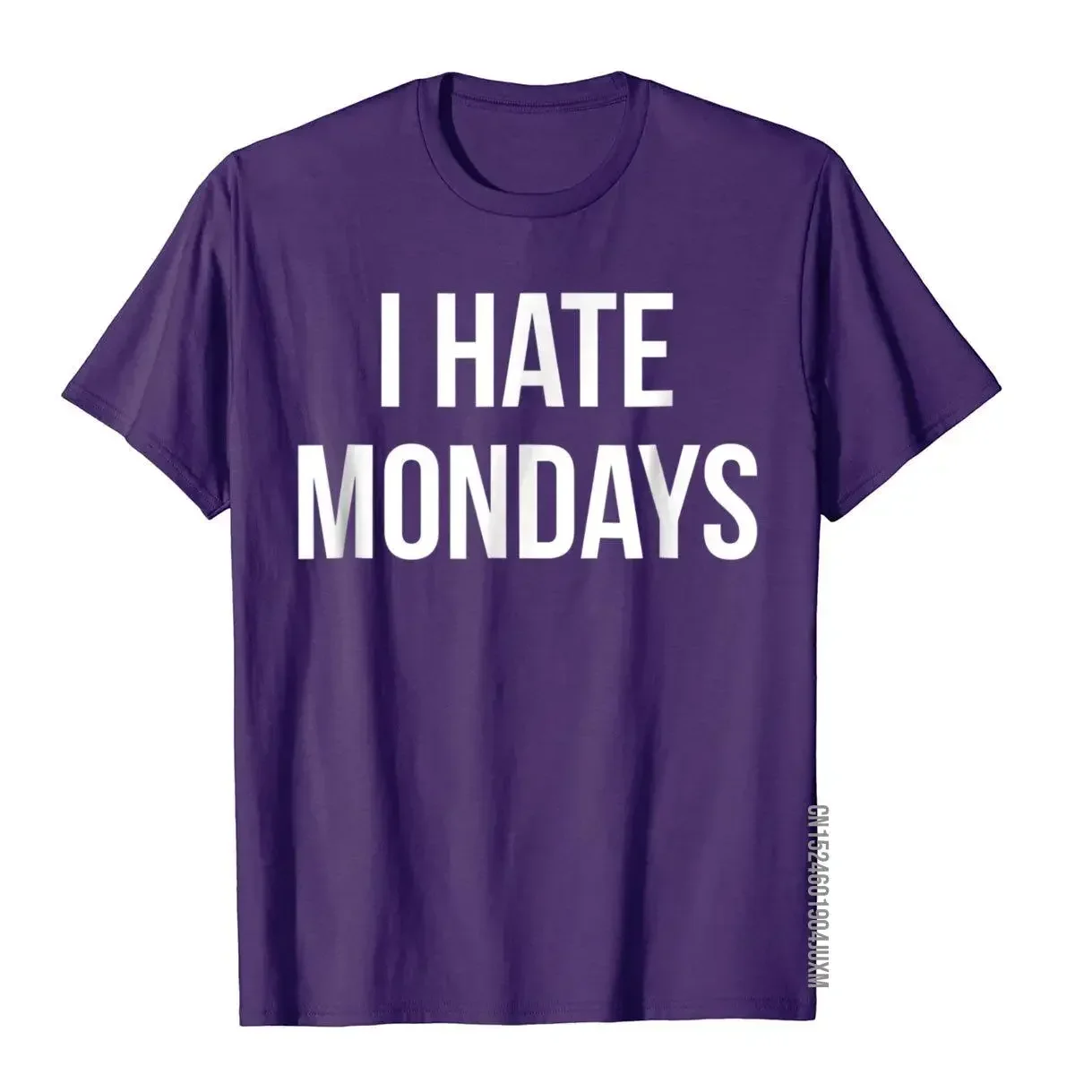 I Hate Mondays T-Shirt 3D Style T Shirts For Men Cotton Tops T Shirt Simple Style Company