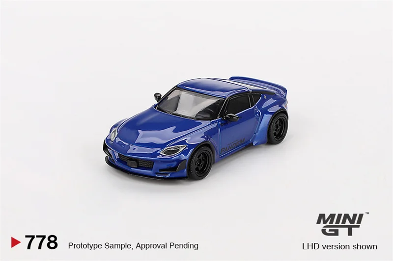 

(Предзаказ) MINI GT 1:64 Z Pandem Seiran Blue LHD литая модель автомобиля