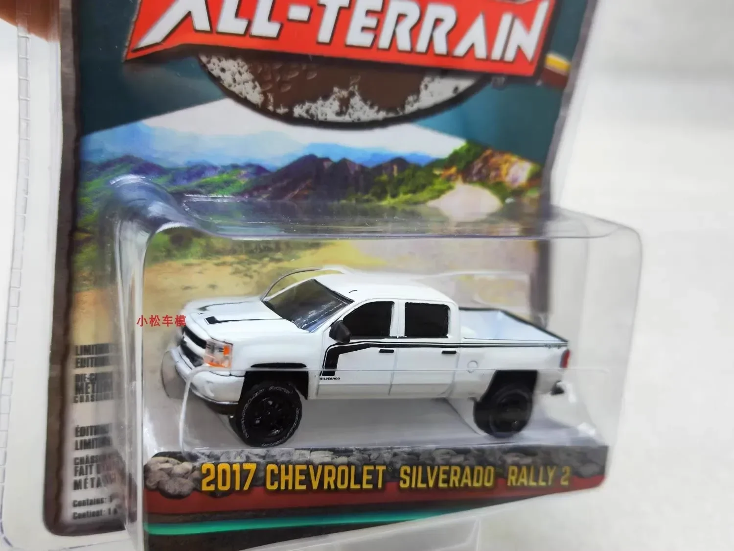 1:64 2017 Chevrolet Silverado Rally 2 Diecast Metal Alloy Model Car Toys For Gift Collection