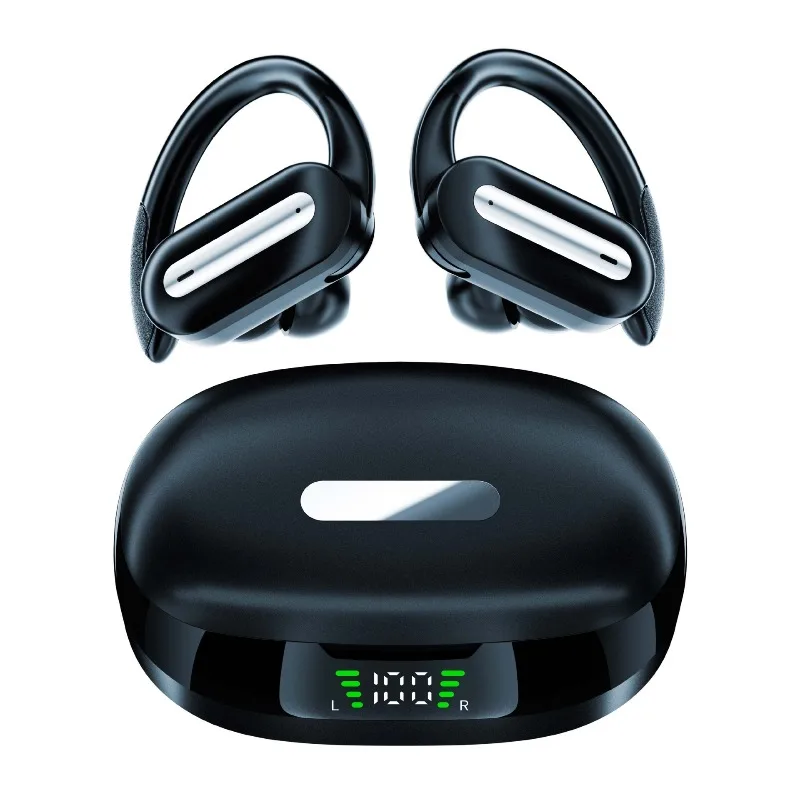

SP36 Wireless Earphones with Rotatable Silicone Ear Hook Built-in Microphone Supporting ENC Noise Reduction Technology