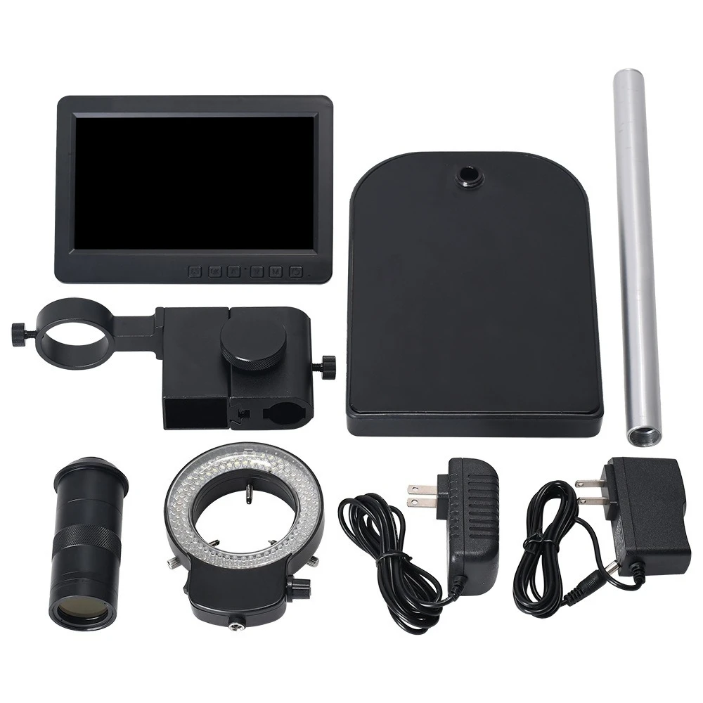 Microscópio de alta definição de 7 polegadas, reparo de celular, dissecção, exercício, lupa digital