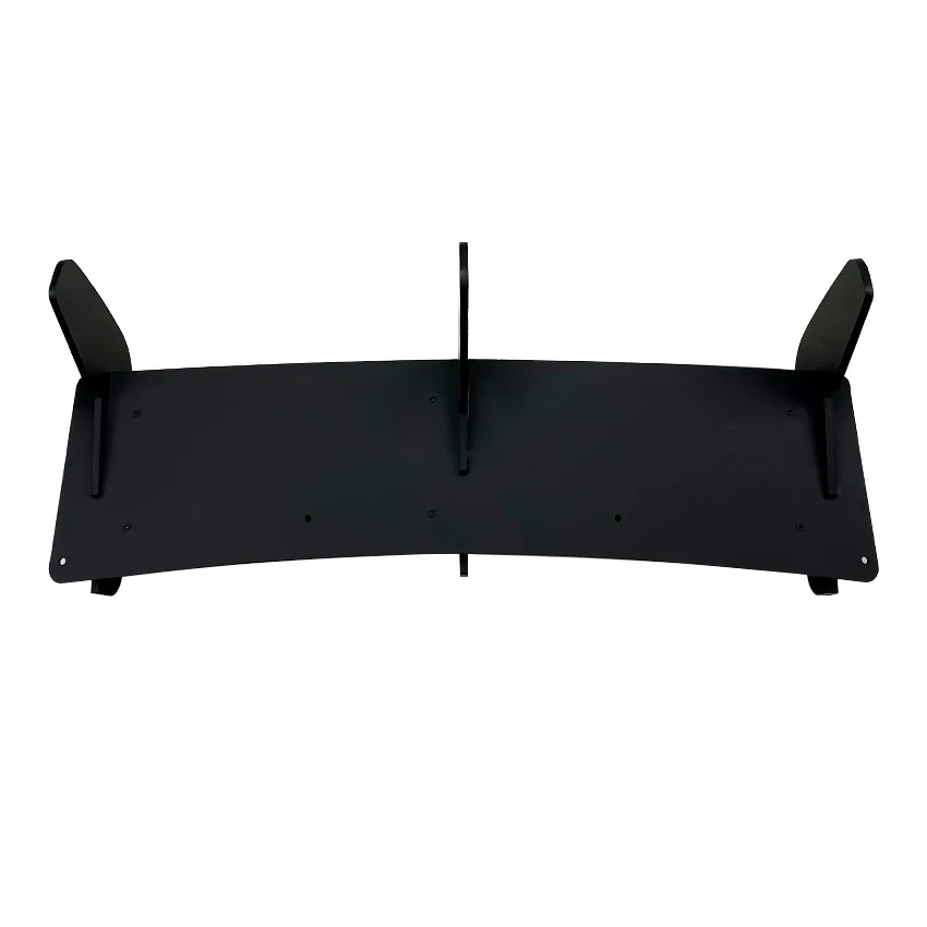 For VW Polo MK5 GTI 3 Fins Rear Bumper Diffuser Spoiler Splitter Polo 5 MK5 GTI 6R 6C 2/4 Door BodyKits Tuning 2010-2018 Black