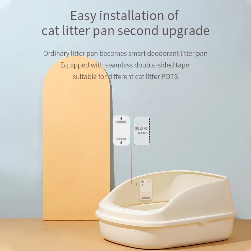 Xiaomi Youpin Smart Cat Odor Purifier For Cat Litter Box Refrigerator Deodorizer Pet Toilet Air Purifier Cat Litter Deodorant