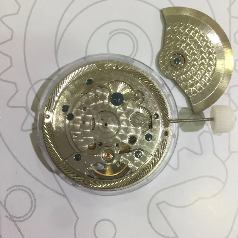 Parts are suitable for mechanical movements 12-point bare balance wheel 4-point kinetic energy pointer