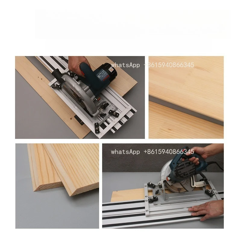 New, double rail, electric circular saw, straight line, universal rail, engraving machine, rail woodworking DIY tool