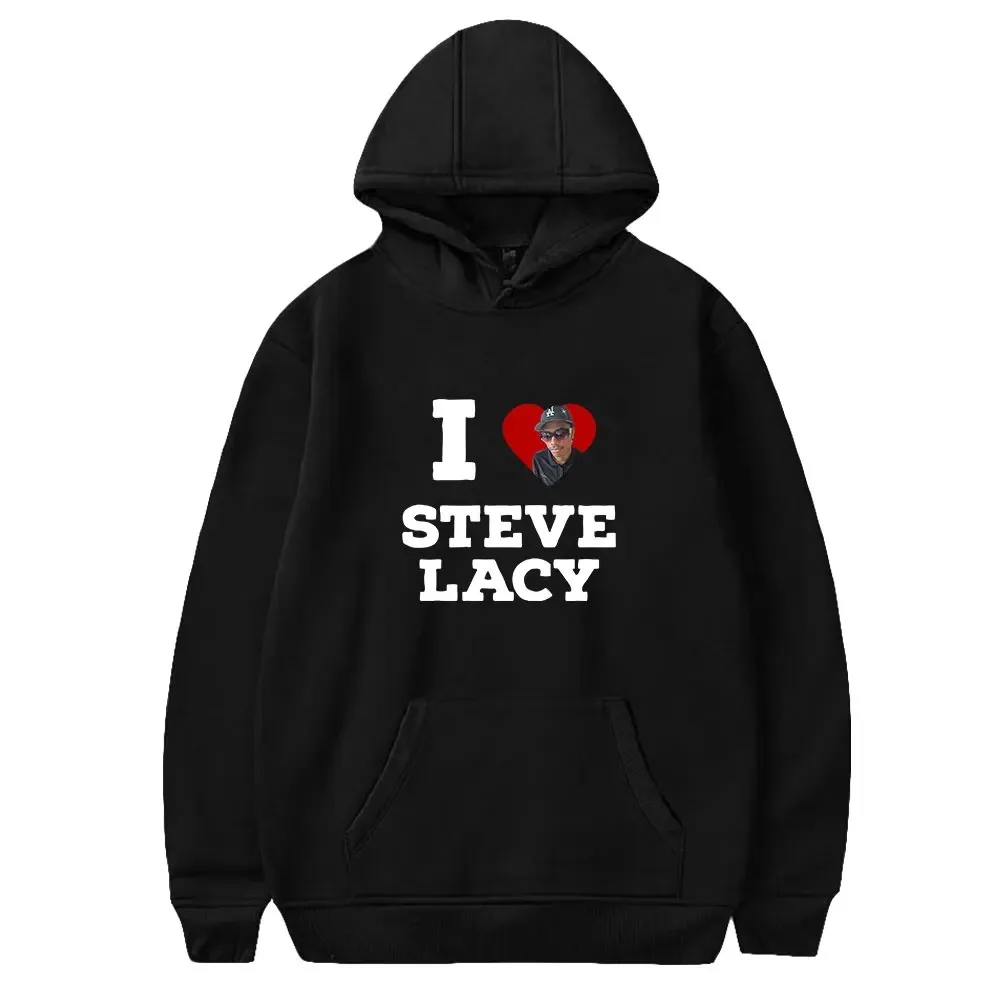 

Unisex Steve Lacy manga comprida Hoodie, pulôver moletons com capuz, streetwear casual, roupas da moda, homens e mulheres 2024