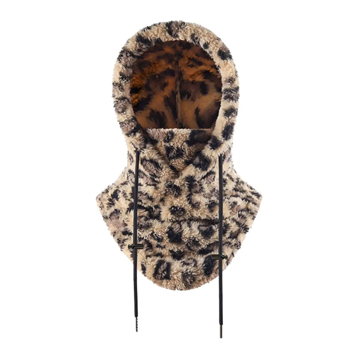 Sturmhaube, windabweisende Winter-Gesichtsmaske, Fleece-Skimaske für Männer und Frauen, warme Gesichtsbedeckung, Mütze, Schal – Detail 8