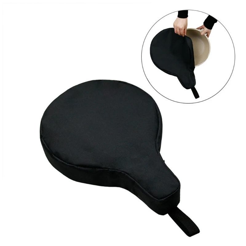 Large Bag for 8/10/12'' Skillets Waterproof Oxford Cloth Frying Pan Bag Cast Iron Camping Cookware Storage J78C