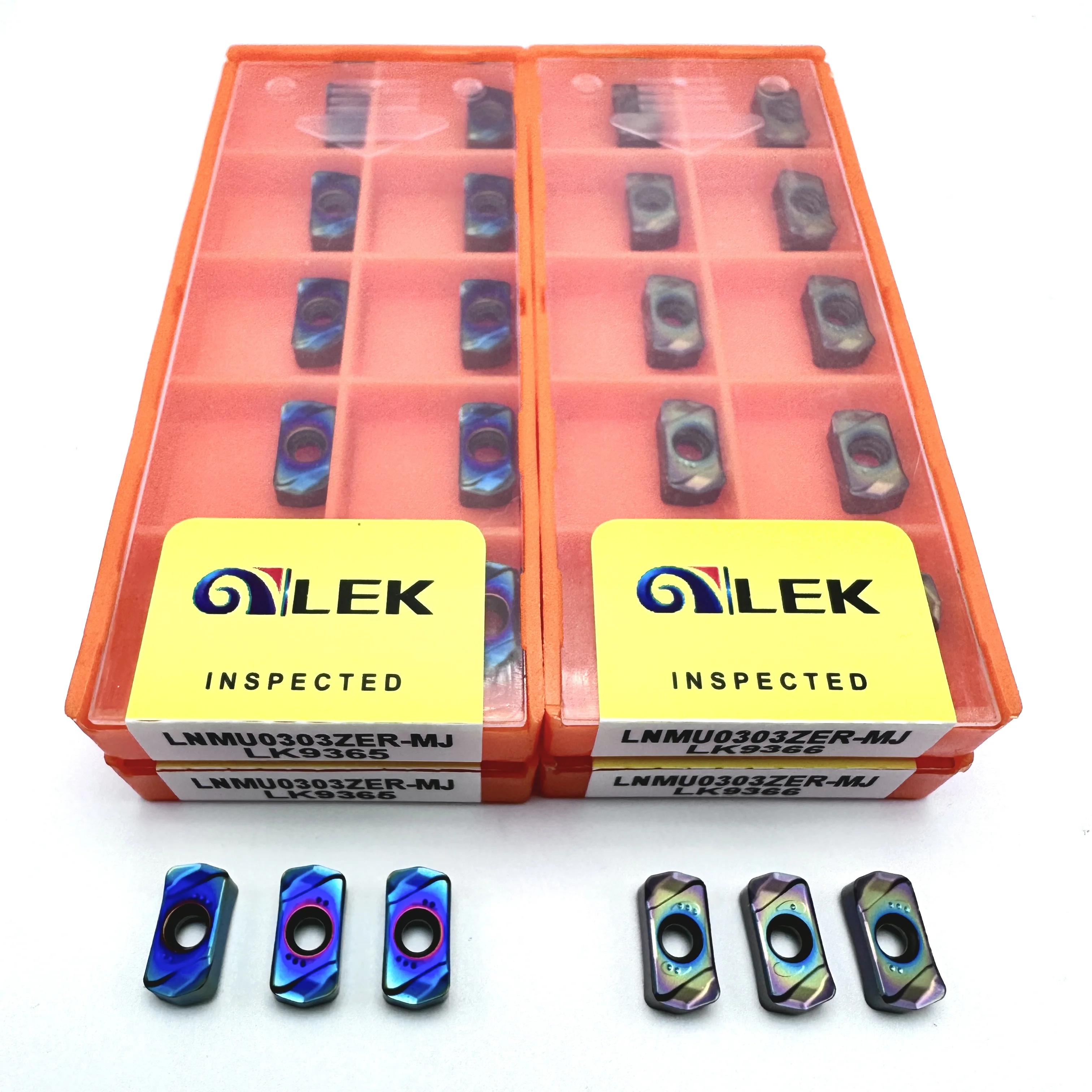 

LNMU0303ZER-MJ LK9365 Твердосплавные вставки Фрезерные лезвия с быстрой подачей Обработка стали, фрезерование, режущие инструменты