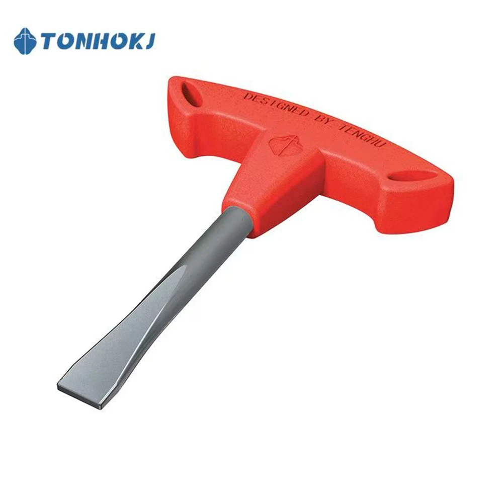 T-handvat platte sleutel camera reparatiegereedschap gleufklem voor lens- en body-demontage stalen spudger statiefkop schroef accessoire