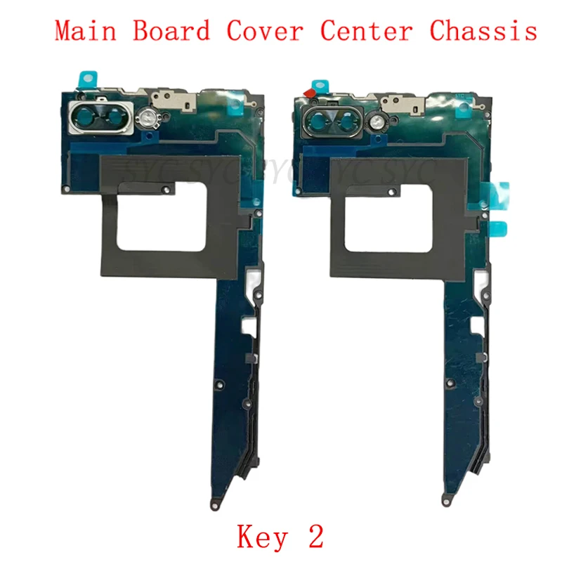 Main Board Cover Center Chassis Rear Camera For BlackBerry Key 2 Main Board Back Plate Module Repair Parts