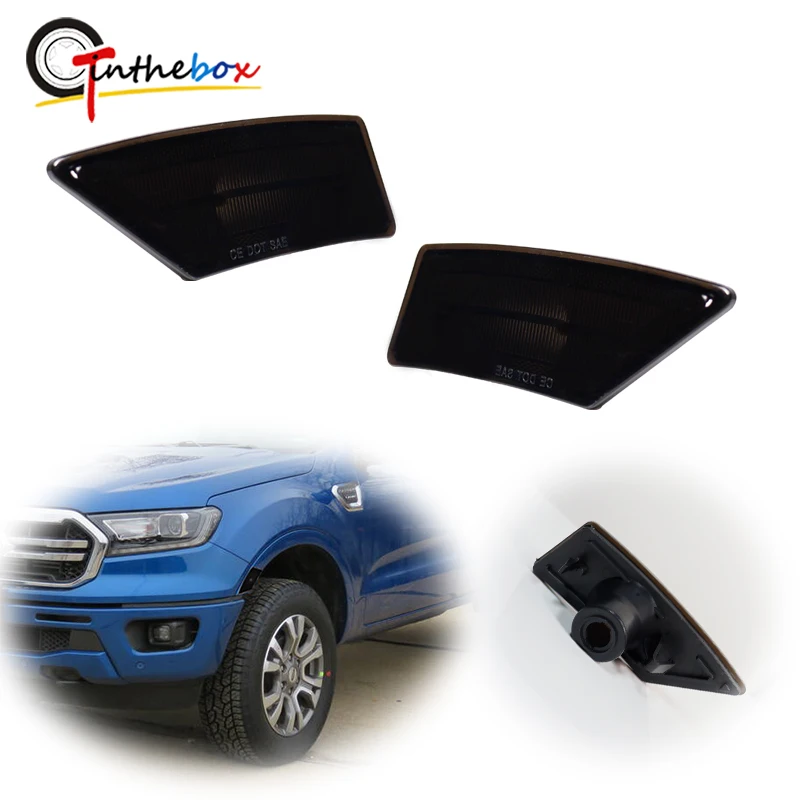 Линза бампера GTINAKUI для маркера переднего бампера для обновления боковых указателей поворота/заменяет оригинальную лампу в...