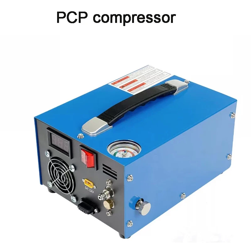 High Pressure Pump Compressor Automatically Closes 4500psi Air Gun PCP Compressor Tire Inflator Pump