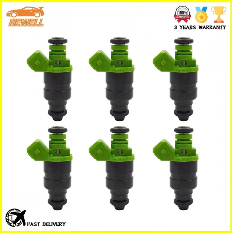 6pcs 078133551BB Fuel Injector For AUDI Avant A4 A6 S4 Cabriolet Sport 4B C5 8H7 2.4L 2.8L 98-01 24V V6 VW Passat 98-05