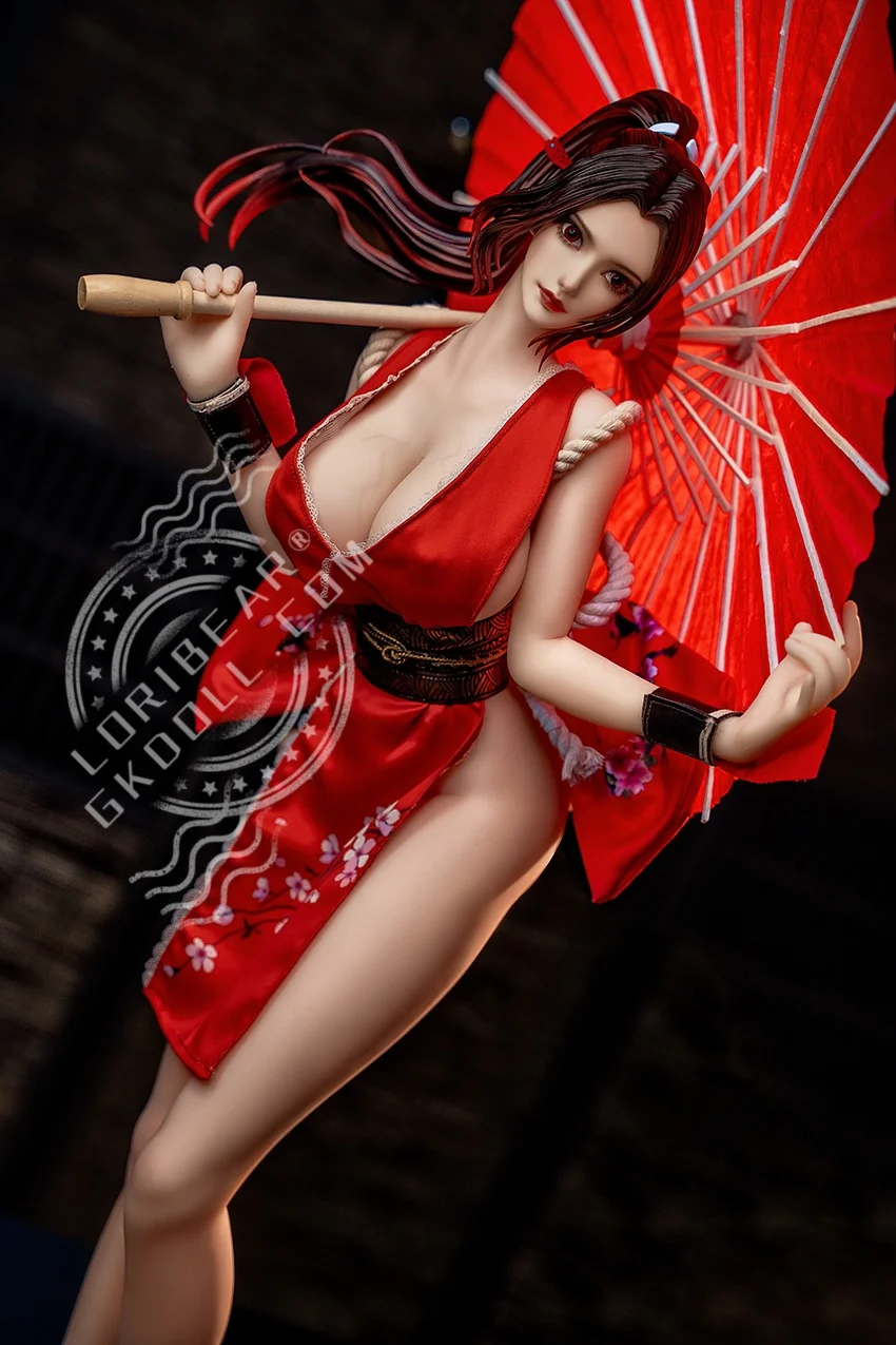 

Mai shiranui figure 1/3 silicone anime figure For men