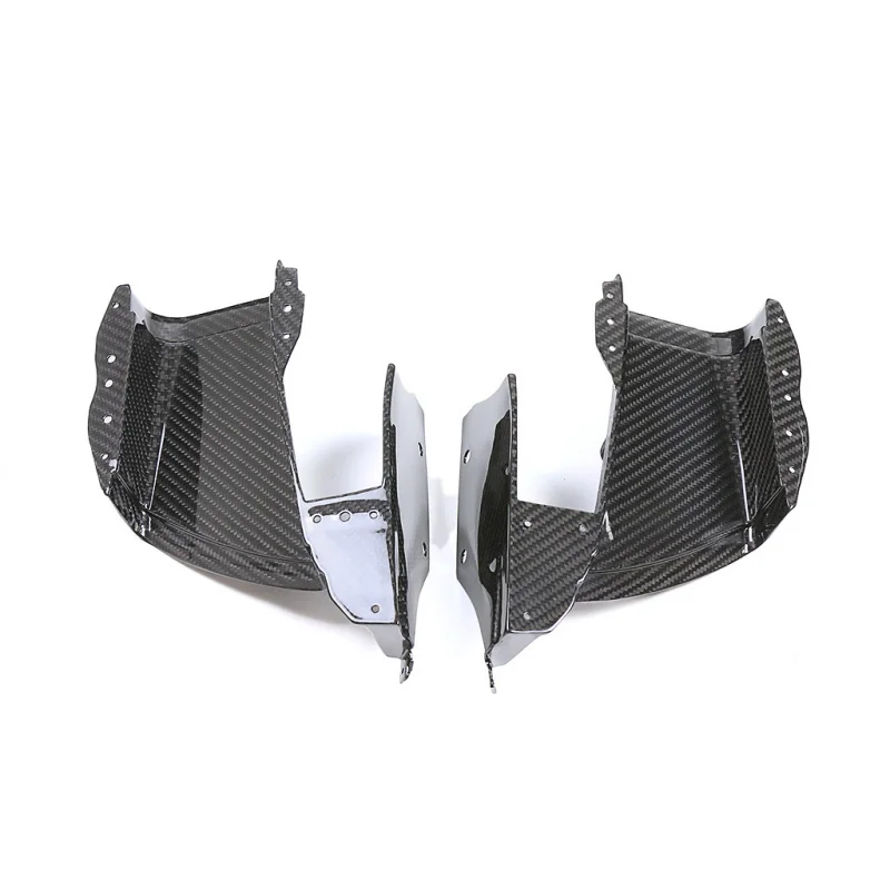 Adequado s1000rr duplo r motocicleta modificado fibra de carbono capa de entrada acessórios-border