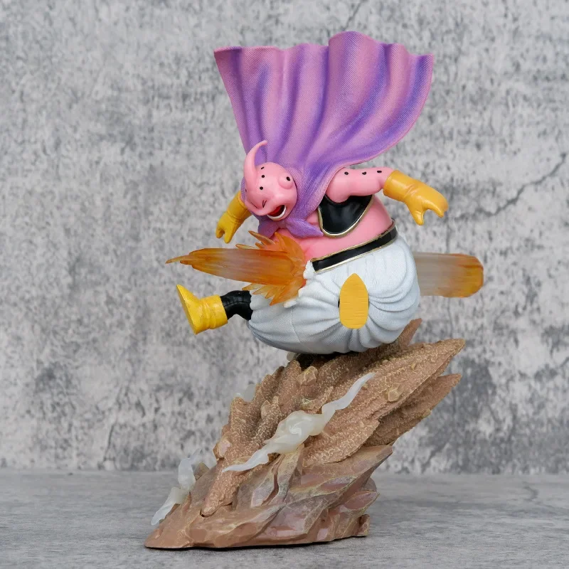 Figura de Dragon Ball Z de 21cm, Majin Buu Sky, figuras de Anime Fat Buu, estatua de PVC, modelo de muñeca, adorno coleccionable, regalos de juguete