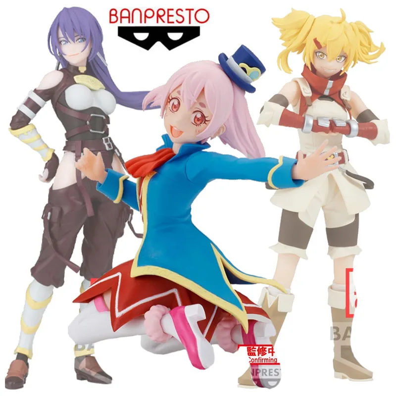 

BANPRESTO Original Shangri-La Frontier Anime Figure Emul Towa Amane Kei Uomi Action Figure Toys for Boys Girls Kids Gifts Model