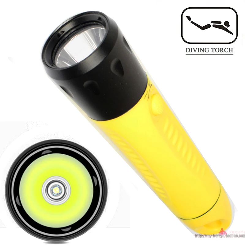 L2 strong light concentrating long-range plastic waterproof diving fill light photography lighting flashlight