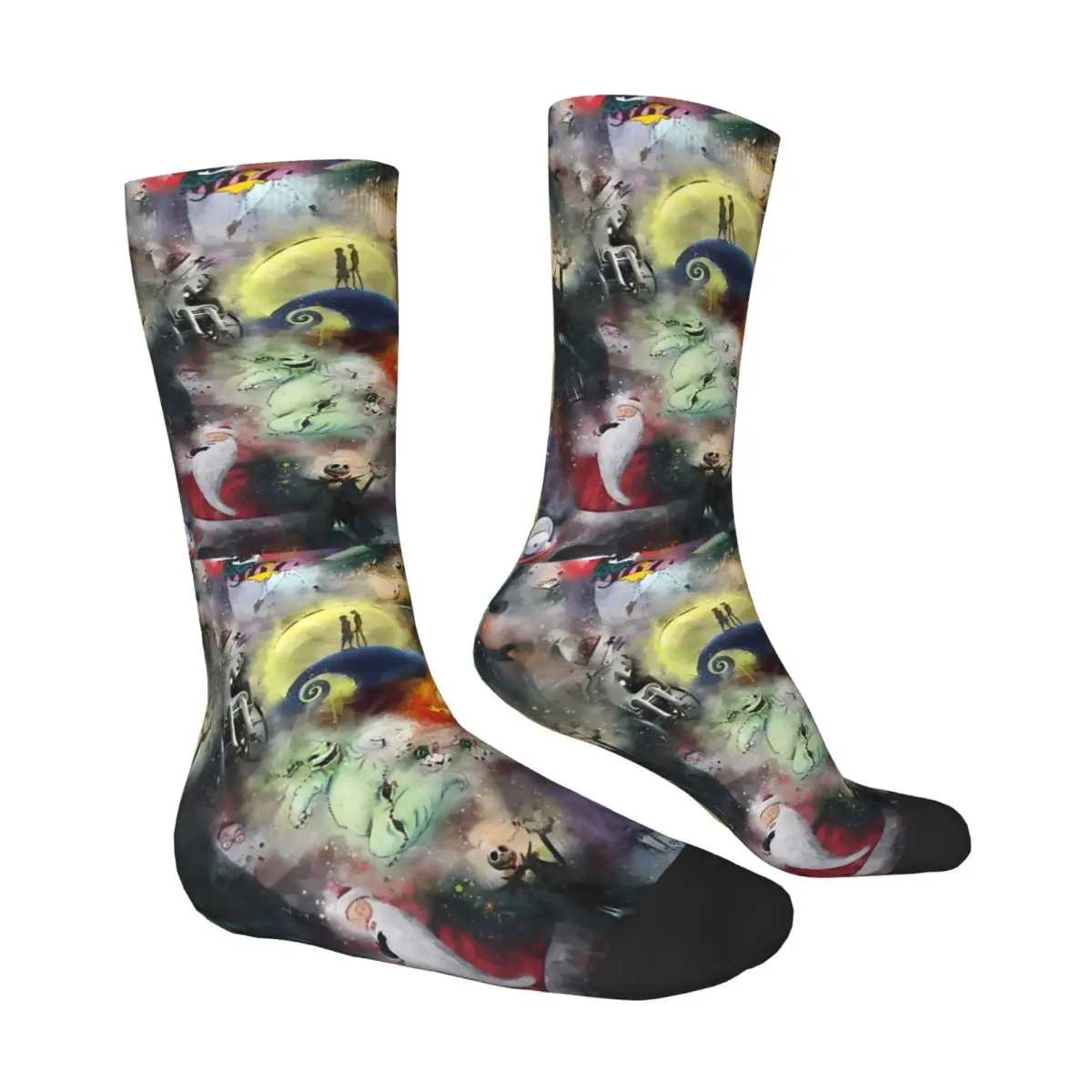 Nightmare Before Christmas Sok Gedrukt Man Polyester