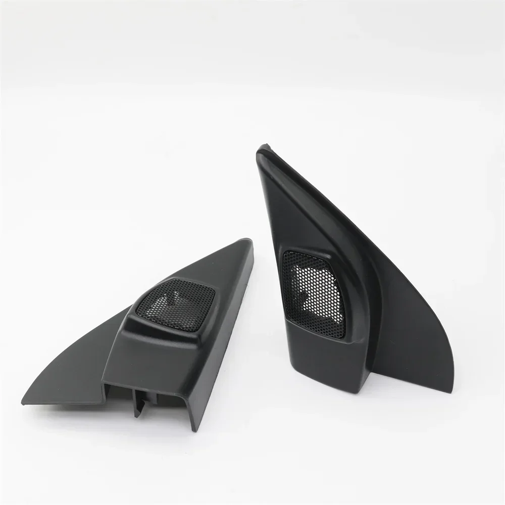 2PCS Car Accessories Tweeter Refitting Audio Door Angle Gum Speaker Box Mounts Cover for Nissan March 2010-2018