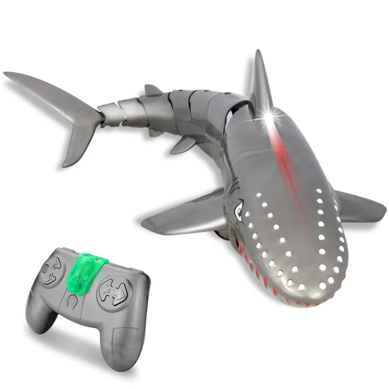 2.4G Remote Control Shark Toys Children Pool Beach Swim Bath Toys For Kids Outdoor RC Simulation Electronic Submarine Shark Boy