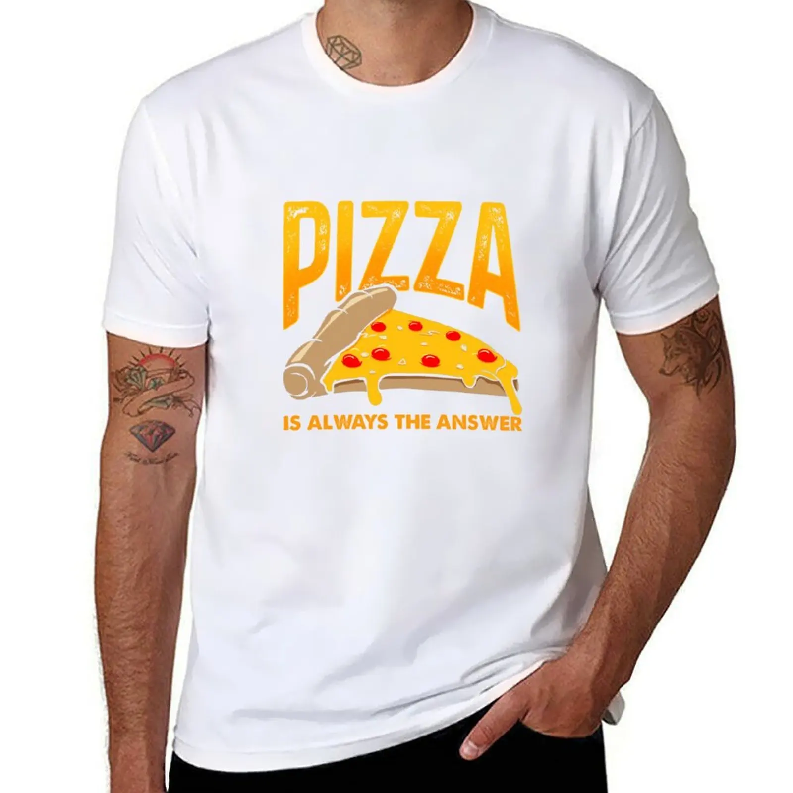 

Funny Pizza Lover Sayings For Men Women Guy Graphic Pizza T-Shirt man t shirt luxury T-Shirt